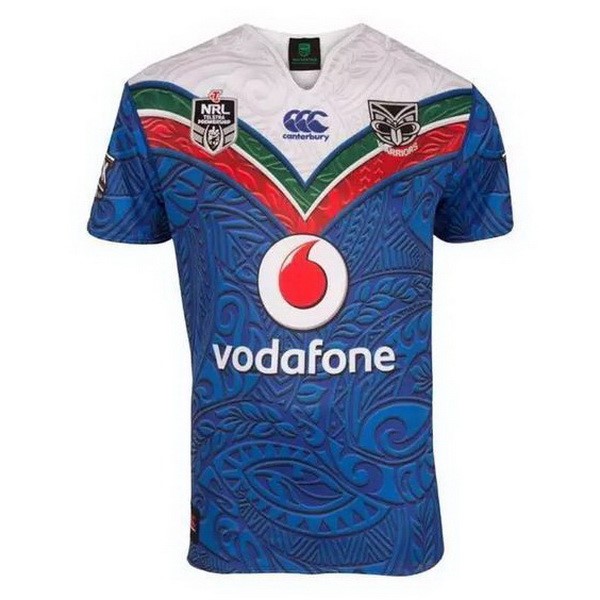 Tailandia Camiseta Warriors Patrimonio 2017 2018 Azul